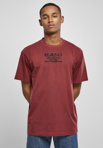 Karl Kani - Camisa em vermelho: frente