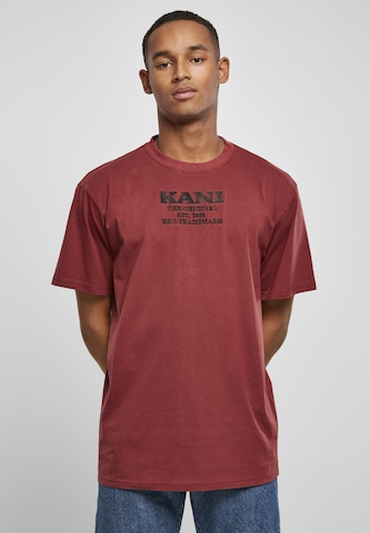 Maglietta di Karl Kani in rosso: frontale