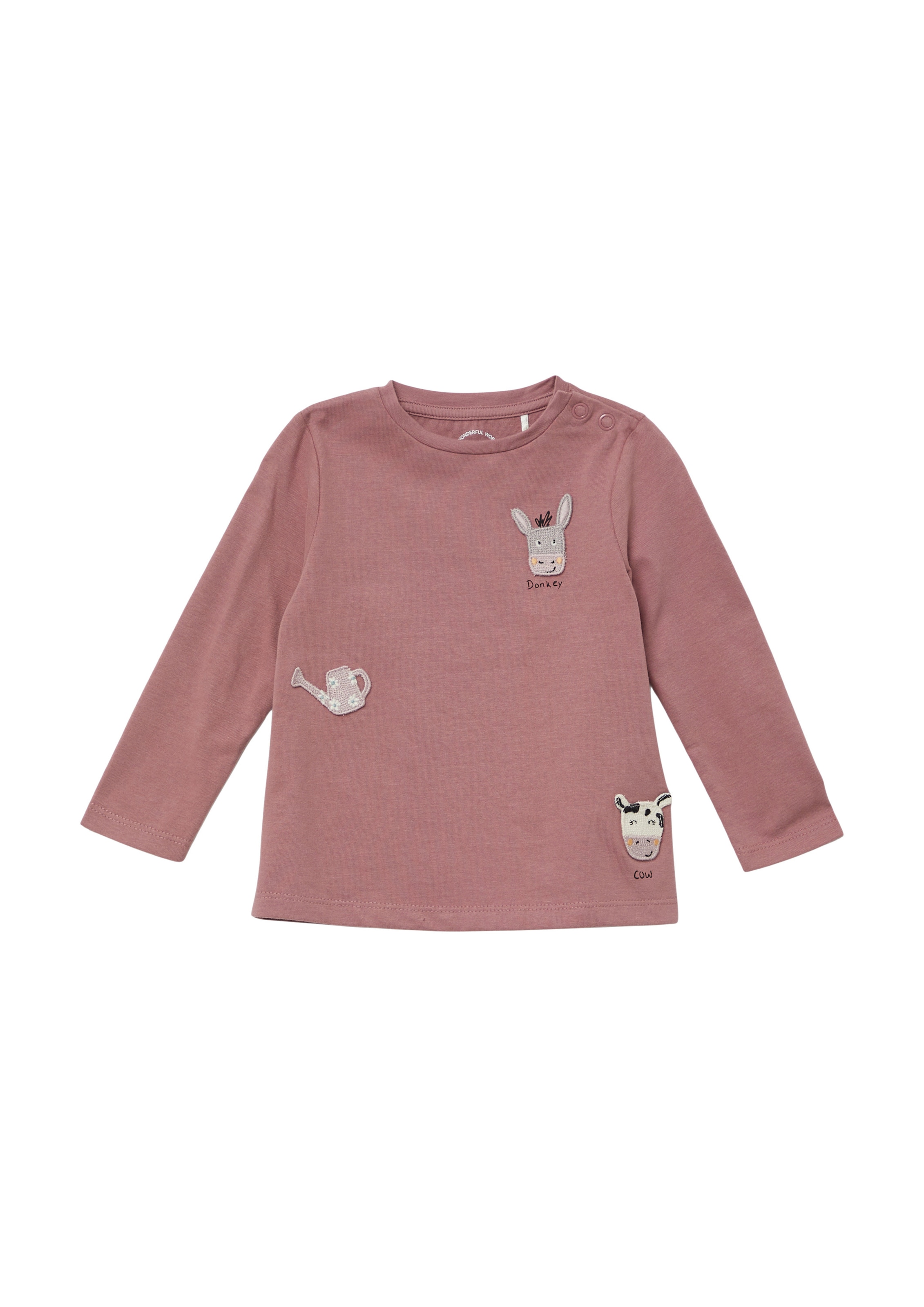 T-Shirt s.Oliver en rose : devant