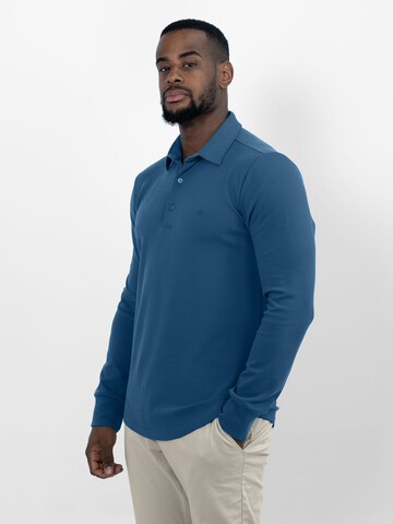 Vercate Shirt 'No. 10' in Blau