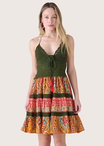 Camomilla Sommerkleid 'ANDROS' in Grün: Vorderseite