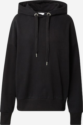 Rich & Royal Sweatshirt in Black: front