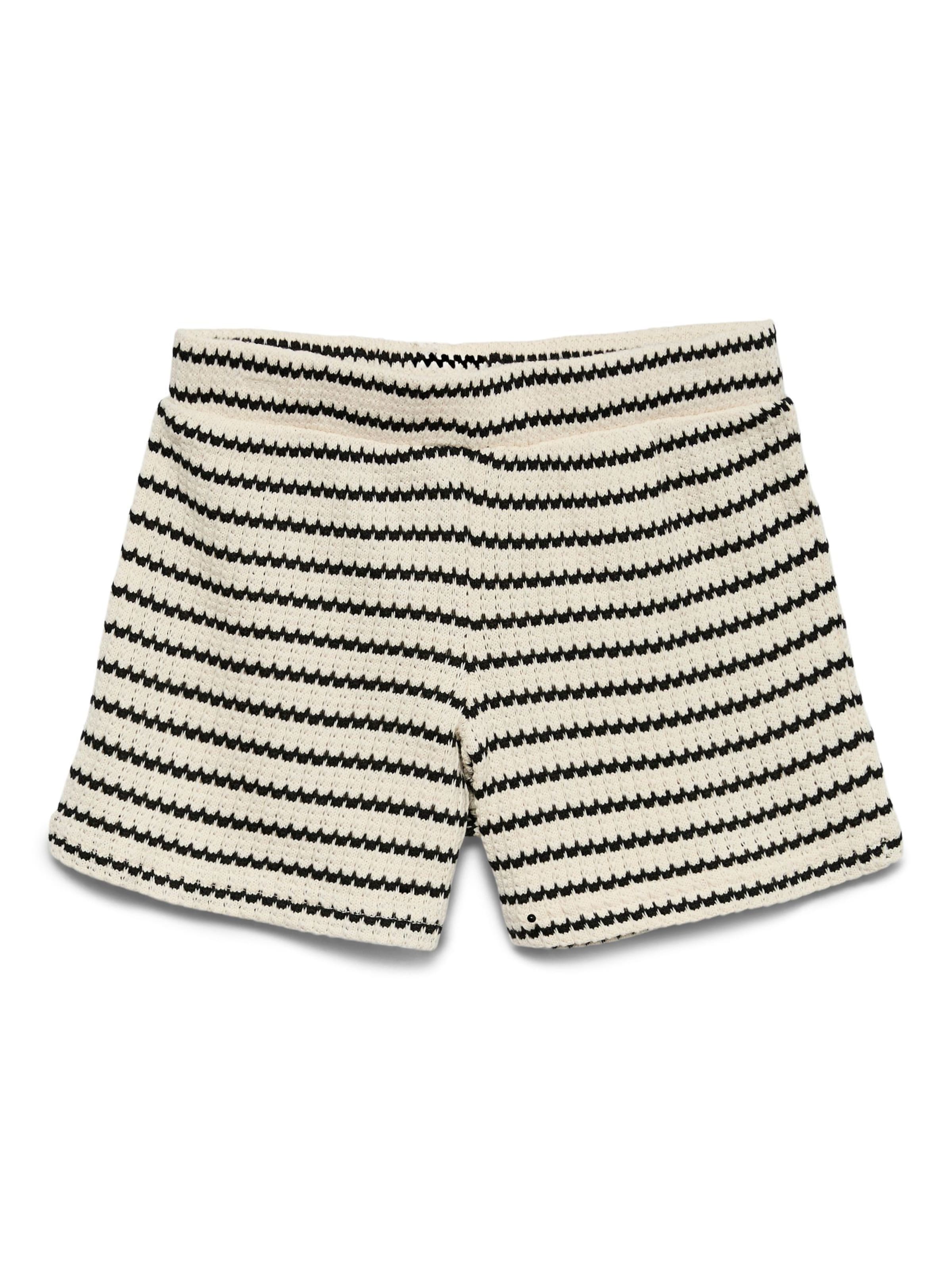 Vero Moda Girl Regular Broek 'VMOhia' in Beige: voorkant