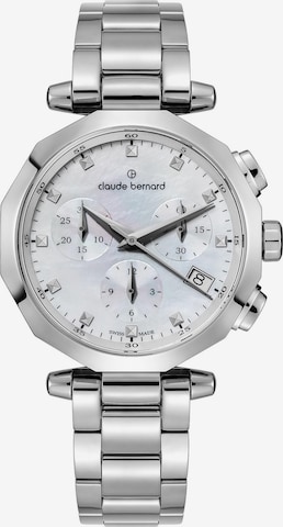 Claude Bernard Analoguhr 'Dress Code Chronograph' in Weiß: Vorderseite
