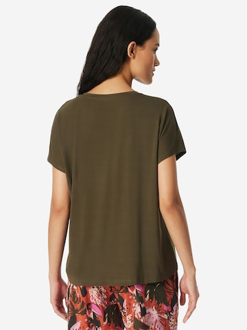 Chemise de nuit ' Mix Relax ' SCHIESSER en vert