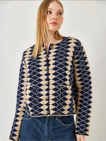 Bianco Lucci - Casaco de malha em azul