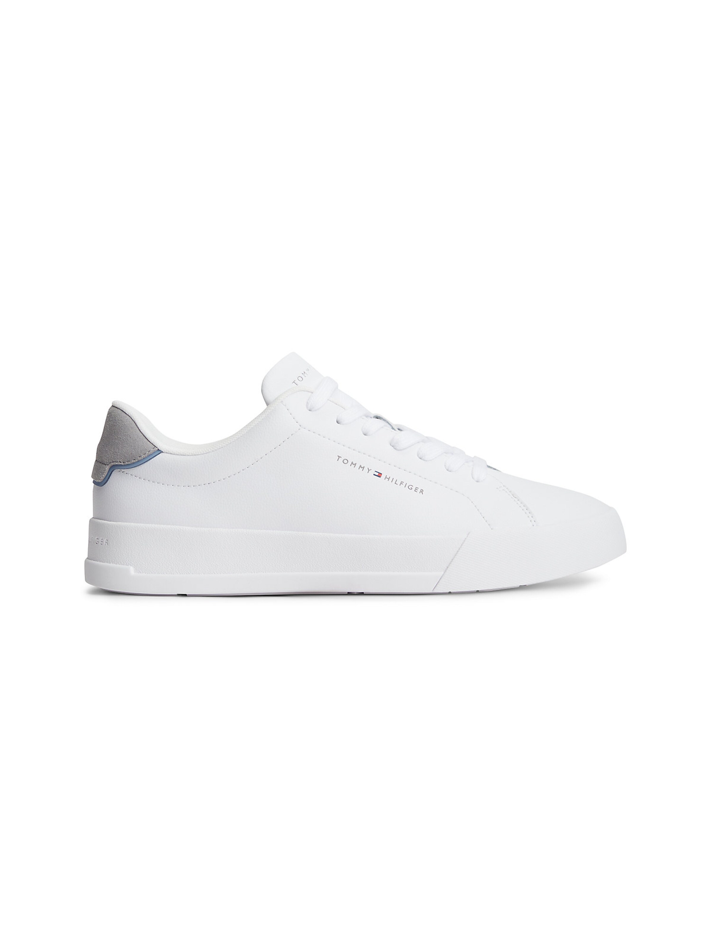 TOMMY HILFIGER Sneakers laag 'Court Essential' in Wit