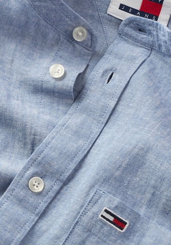 TOMMY HILFIGER Regular fit Button Up Shirt 'Mao' in Blue