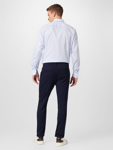 INDICODE - regular Pantalón plisado 'Eberlein' en azul
