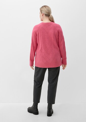 TRIANGLE Pullover in Pink