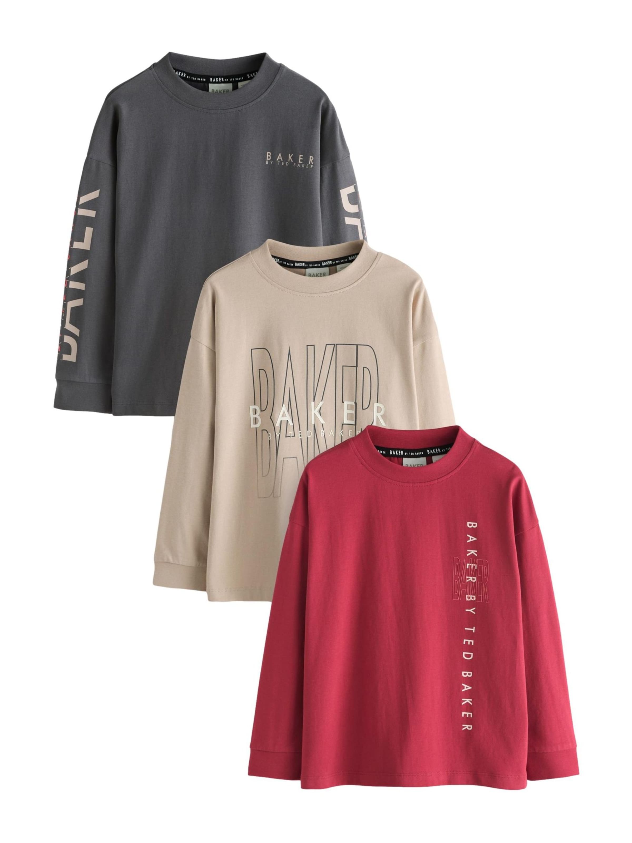 Baker by Ted Baker Shirt in Beige: front