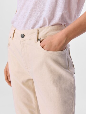 Regular Jean 'OBJSava Ellen' OBJECT en beige