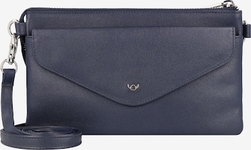 GOLDEN HEAD Clutch 'Valencia' in Blue: front