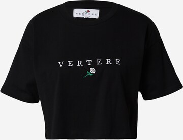 Vertere Berlin Tričko – černá: přední strana