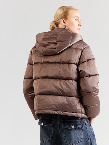 Veste mi-saison monari en marron