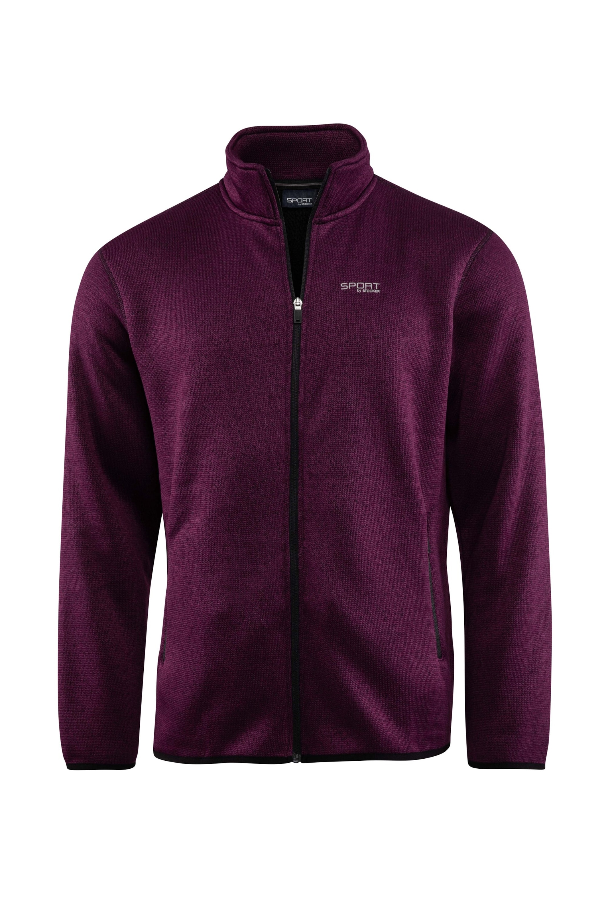 Veste en polaire 'JOEL' Stooker Men en rouge : devant