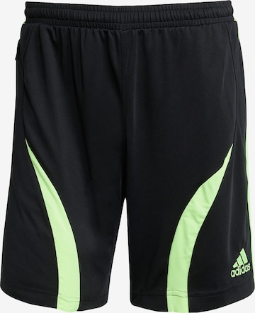 Loosefit Pantalon 'Teamgeist Adicolor' ADIDAS ORIGINALS en noir : devant
