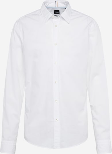 BOSS Button Up Shirt 'ROAN' in White, Item view