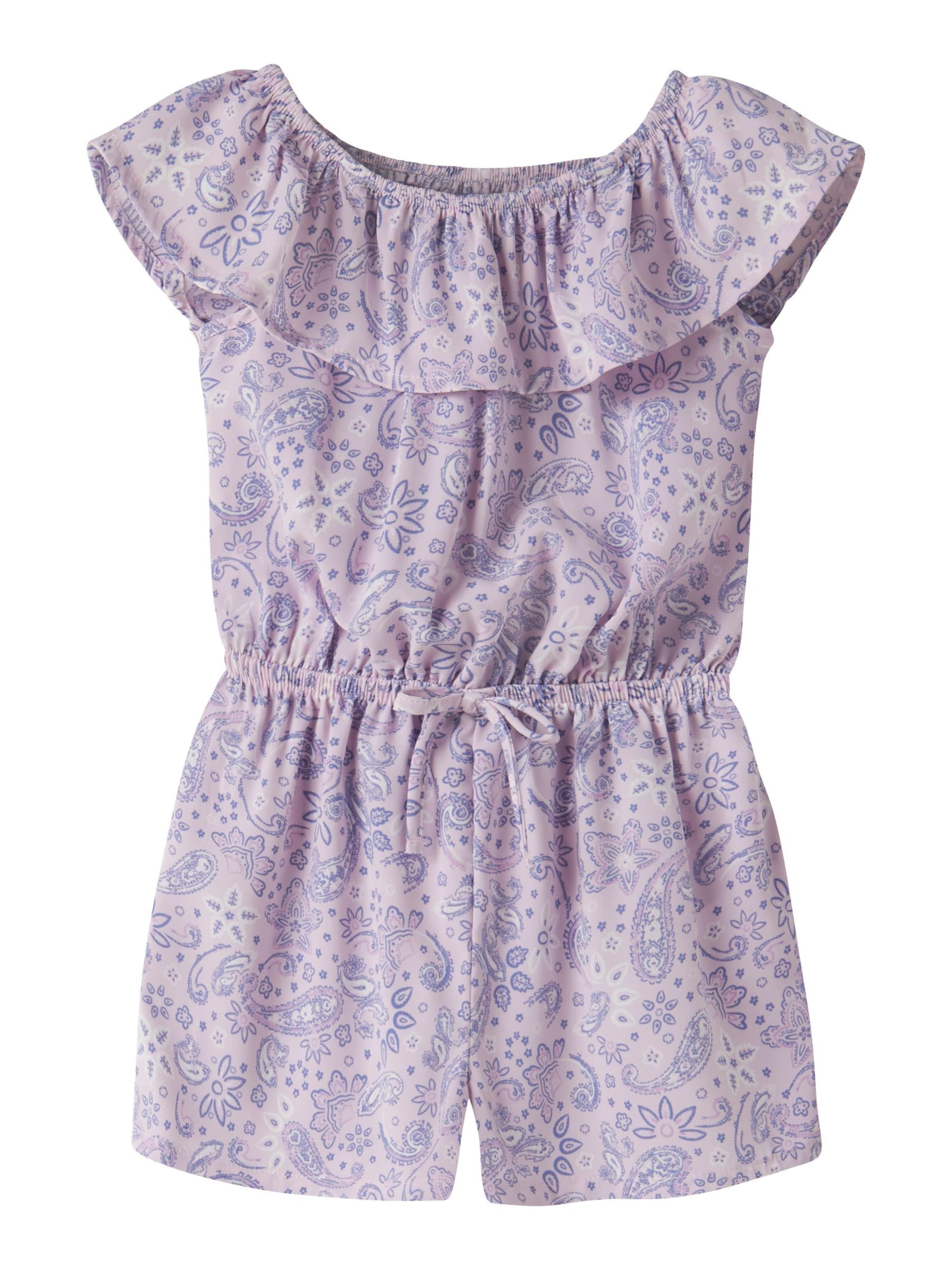 NAME IT Overall in Purple: front