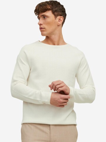 JACK & JONES Sweater 'Hill' in White