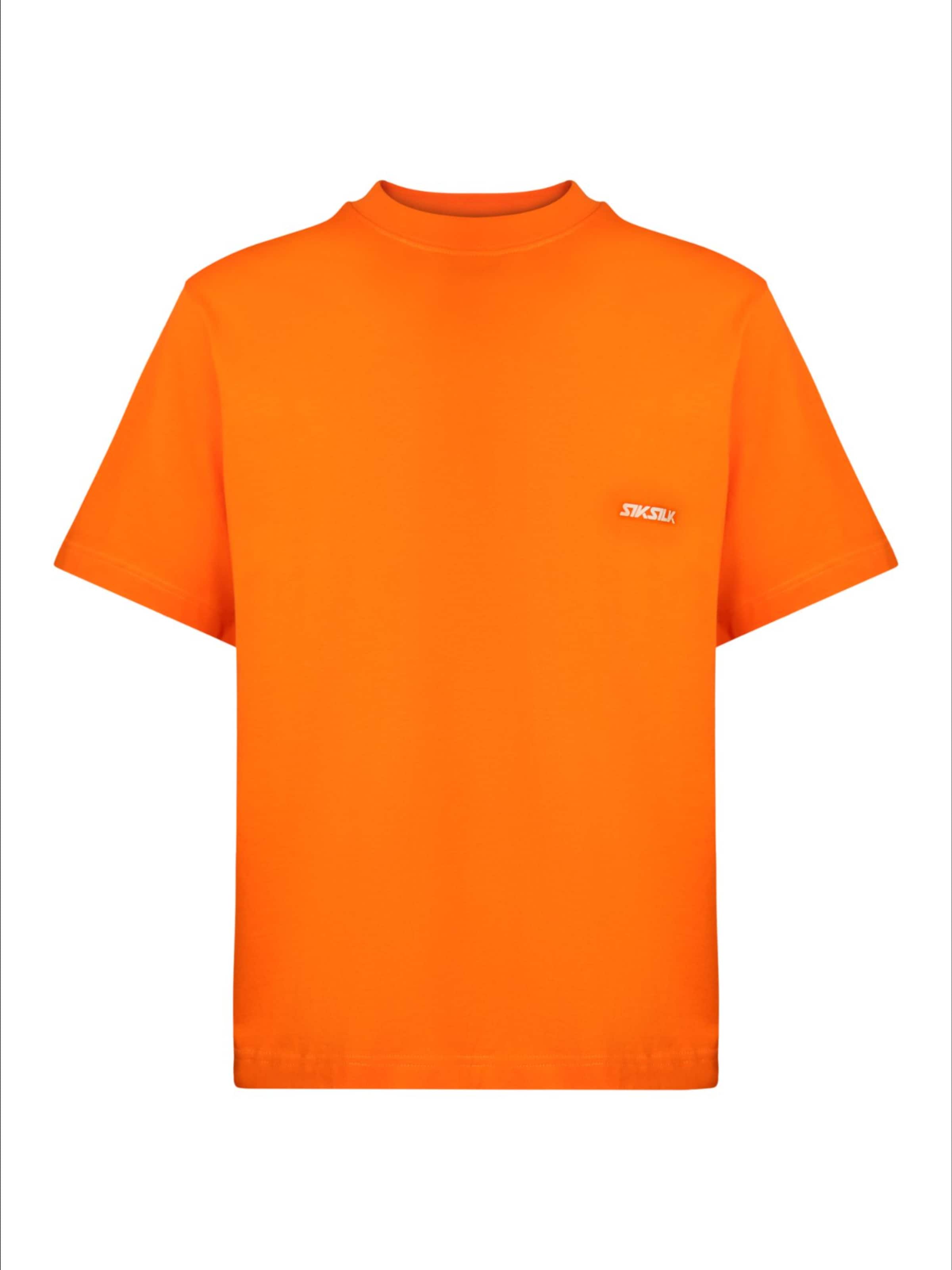 Maglietta in L SikSilk di colore arancione / bianco, Visualizzazione prodotti