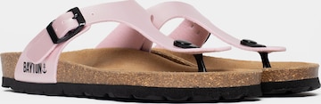 Bayton T-bar sandals 'Mercure' in Pink