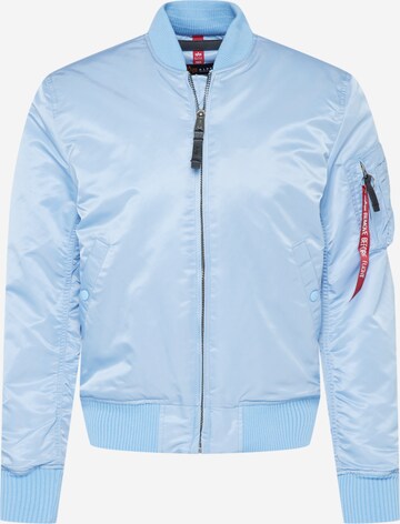 Giacca di mezza stagione di ALPHA INDUSTRIES in blu: frontale