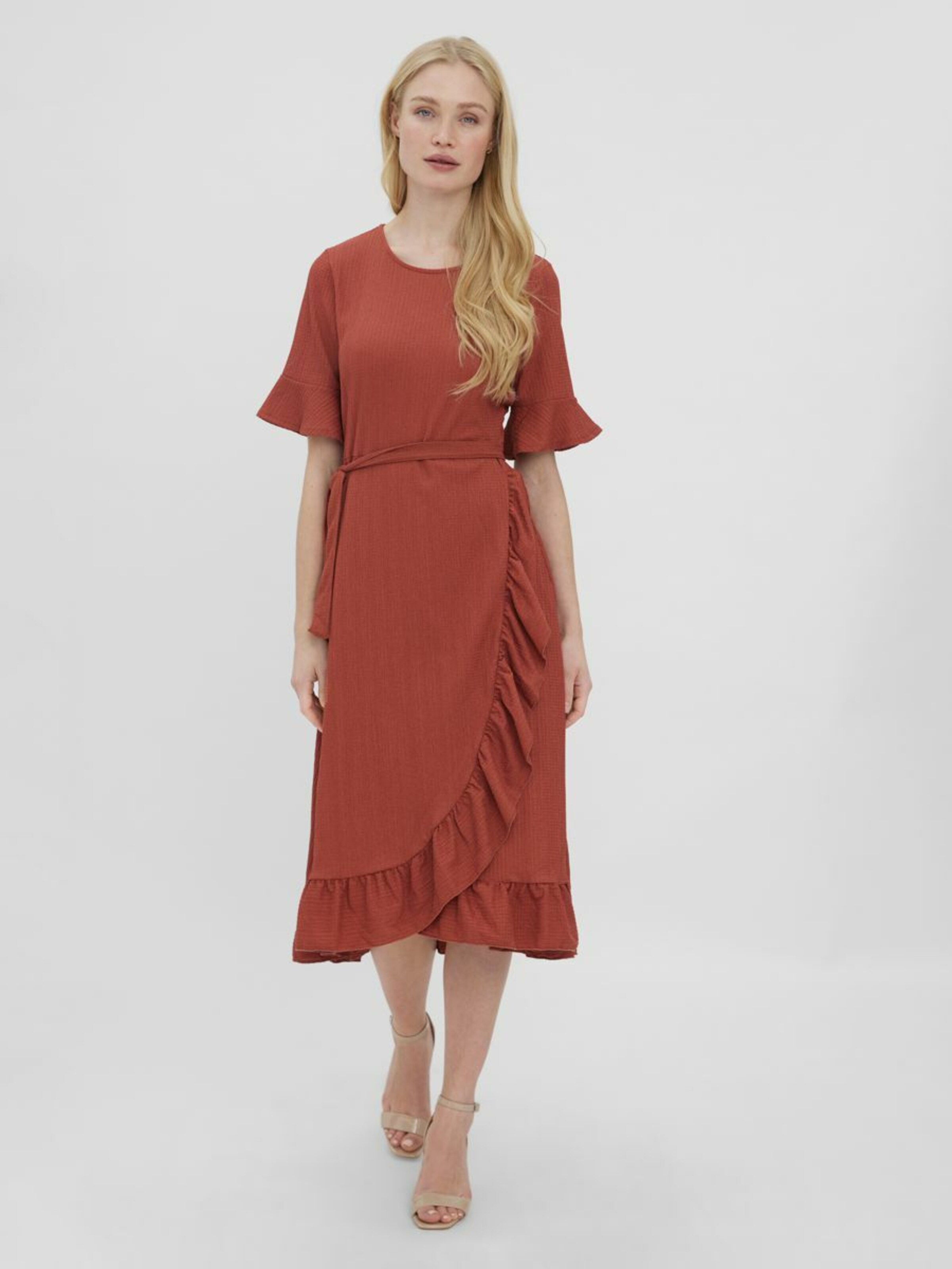 Frauen Kleider VERO MODA Kleid in Rot - AL60833