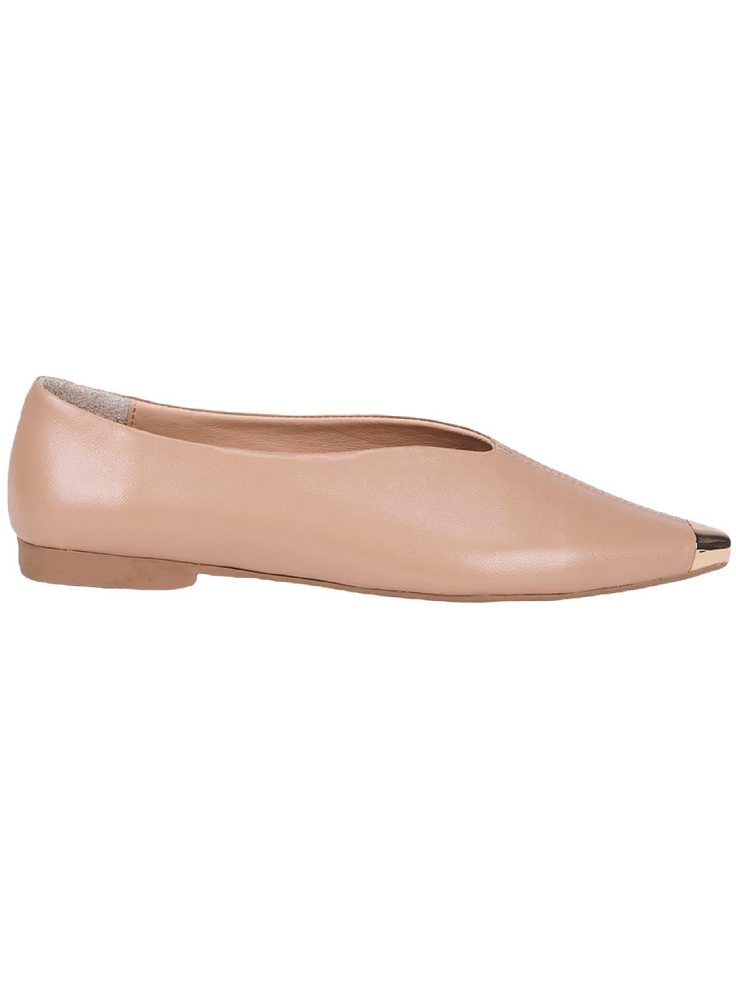 Desa - Bailarina 'Spitz zulaufende Ballerinas' en beige