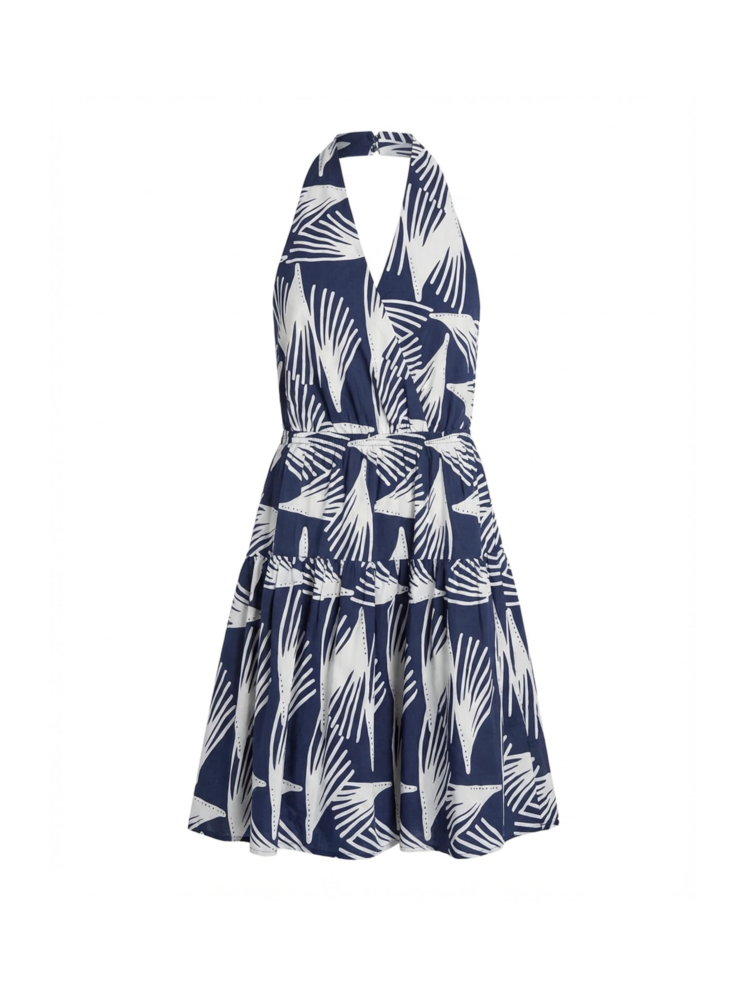 Rochie de vară 'Leanne' Guido Maria Kretschmer Women pe albastru închis / alb natural, Vizualizare produs