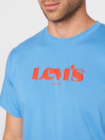 LEVI'S ® Тениска 'Relaxed Fit Tee' в синьо
