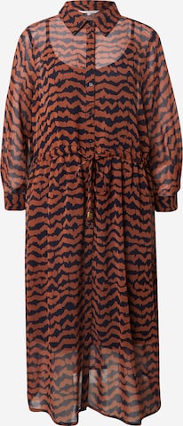 Part Two Shirt Dress 'Esmine' in Brown: front