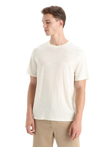 ICEBREAKER Funkčné tričko - biela: predná strana