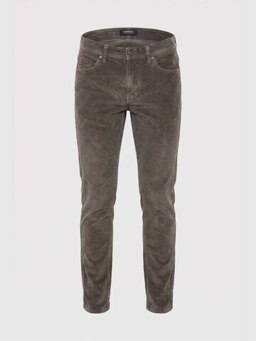 regular Pantaloni di KOROSHI in marrone: frontale