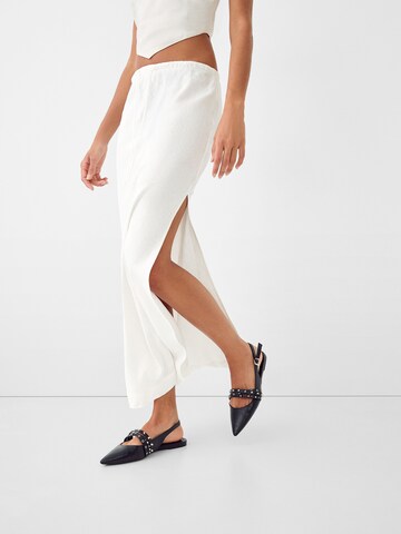 Jupe Bershka en blanc