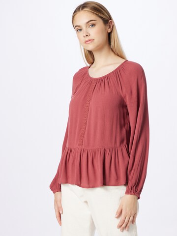 ABOUT YOU Blouse 'Asta' in Roze: voorkant