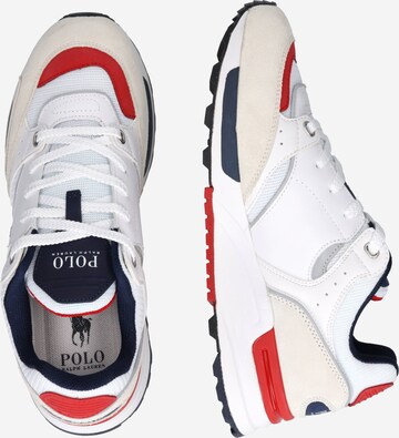 Polo Ralph Lauren Σνίκερ χαμηλό 'TRACKSTR 200-SNEAKERS-LOW TOP' σε λευκό