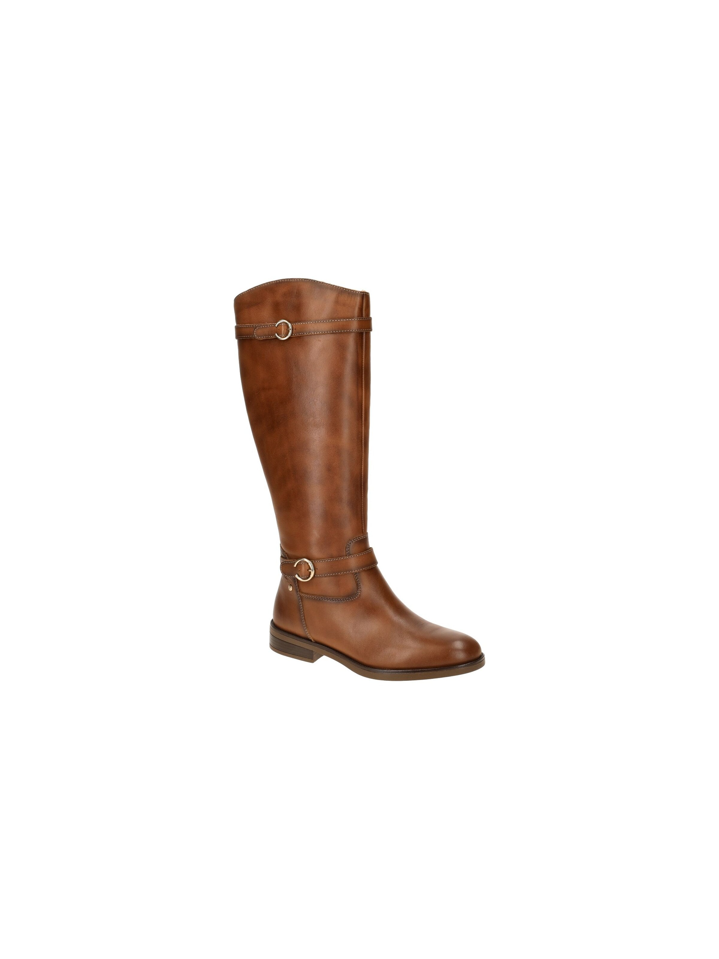 PIKOLINOS Boots 'Pikolinos Puertollano Schaft Stiefel braun W3C-9632' in Brown: front