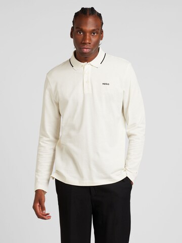 T-Shirt 'Derriko' HUGO en blanc : devant