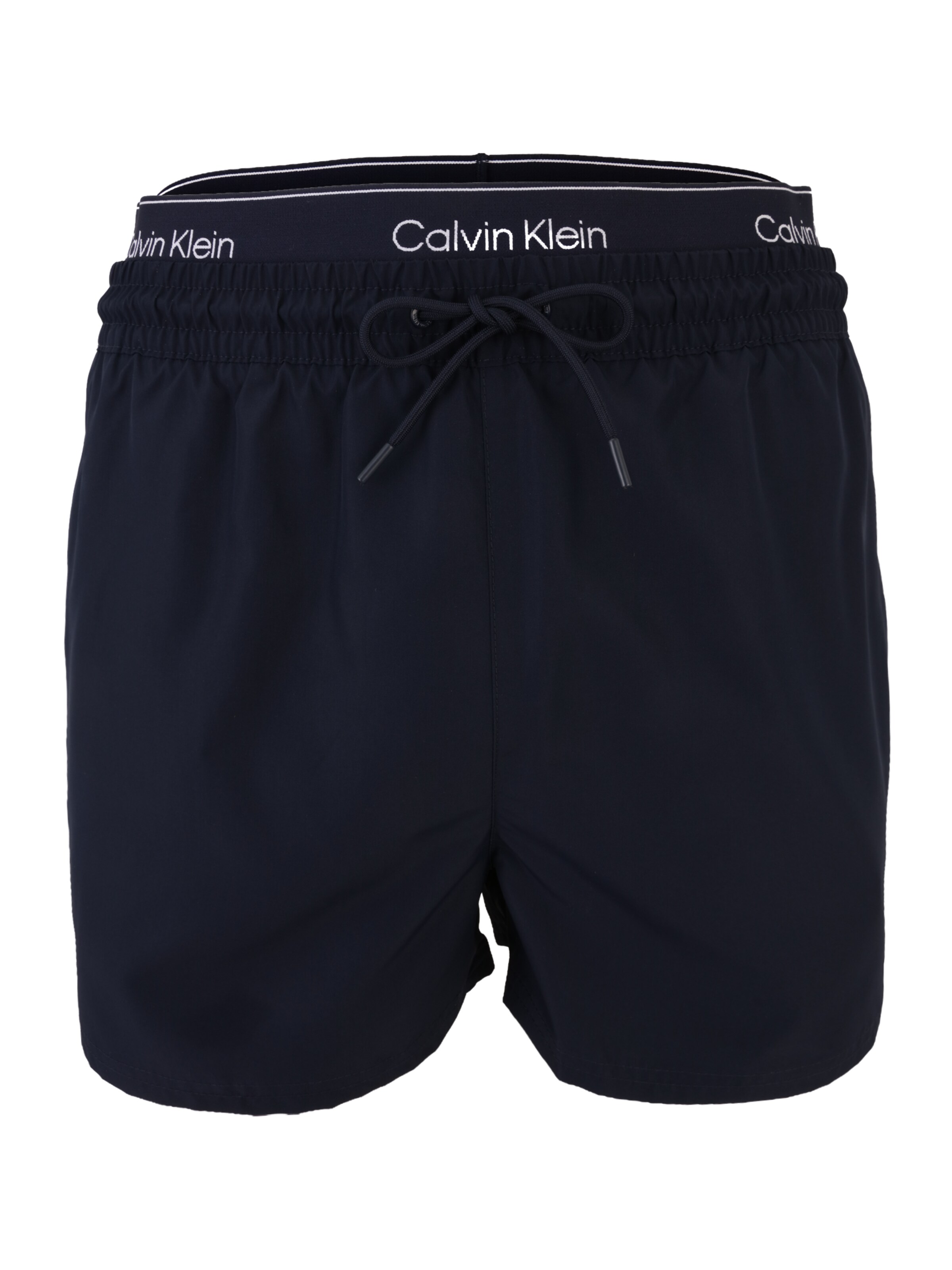 Calvin Klein Swimwear Regular Badeshorts in Blau: Vorderseite