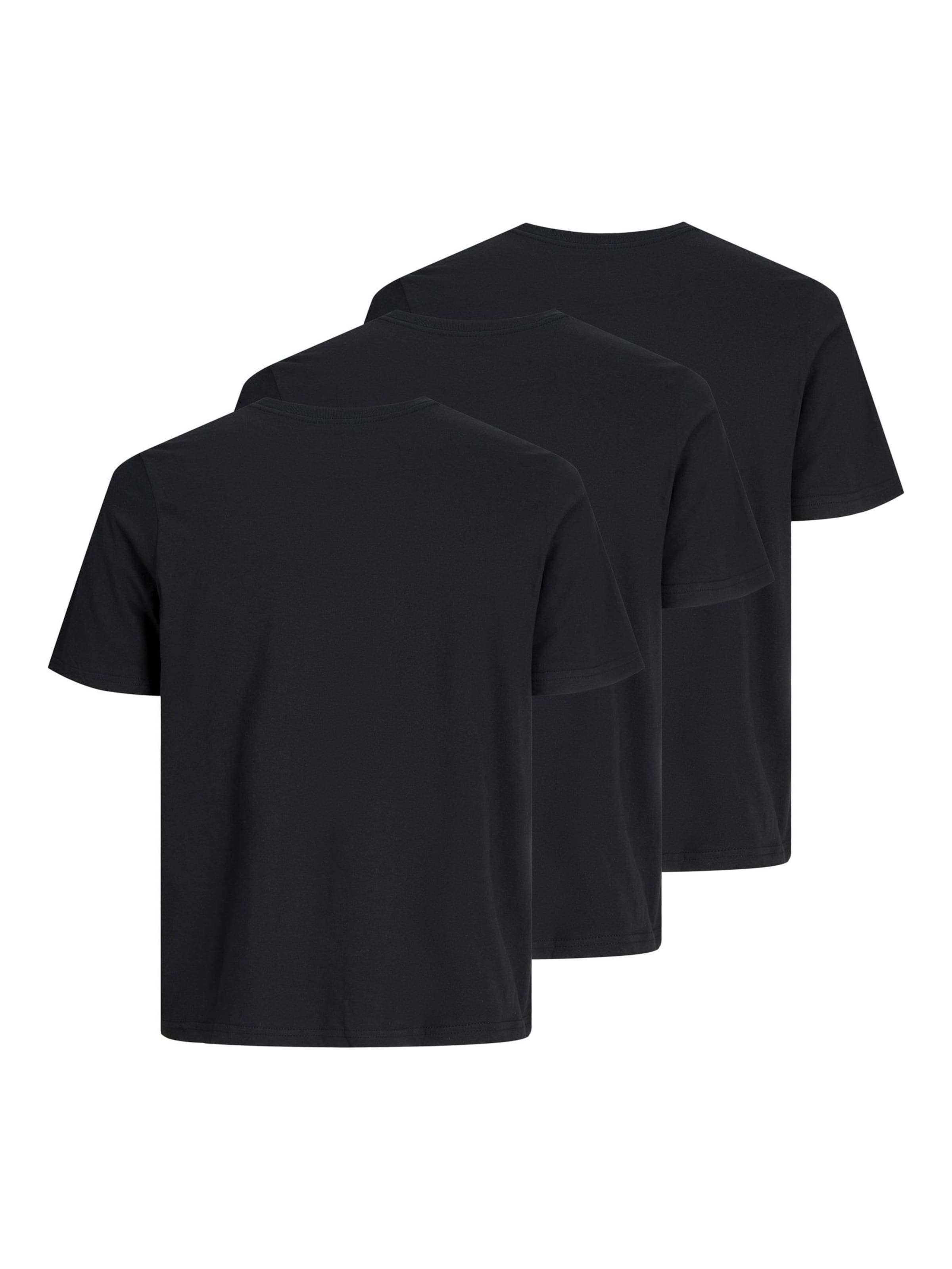 Tricou 'Under' de la JACK & JONES pe negru