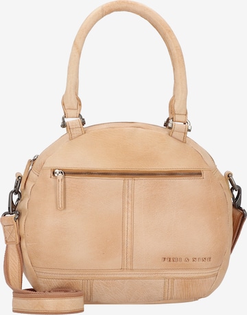 Greenland Nature Schultertasche 'Femi & Nine' in Beige: predná strana