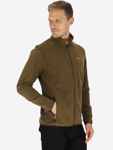 SWEDEMOUNT Funktionele fleece-jas 'Tromsö' in Groen