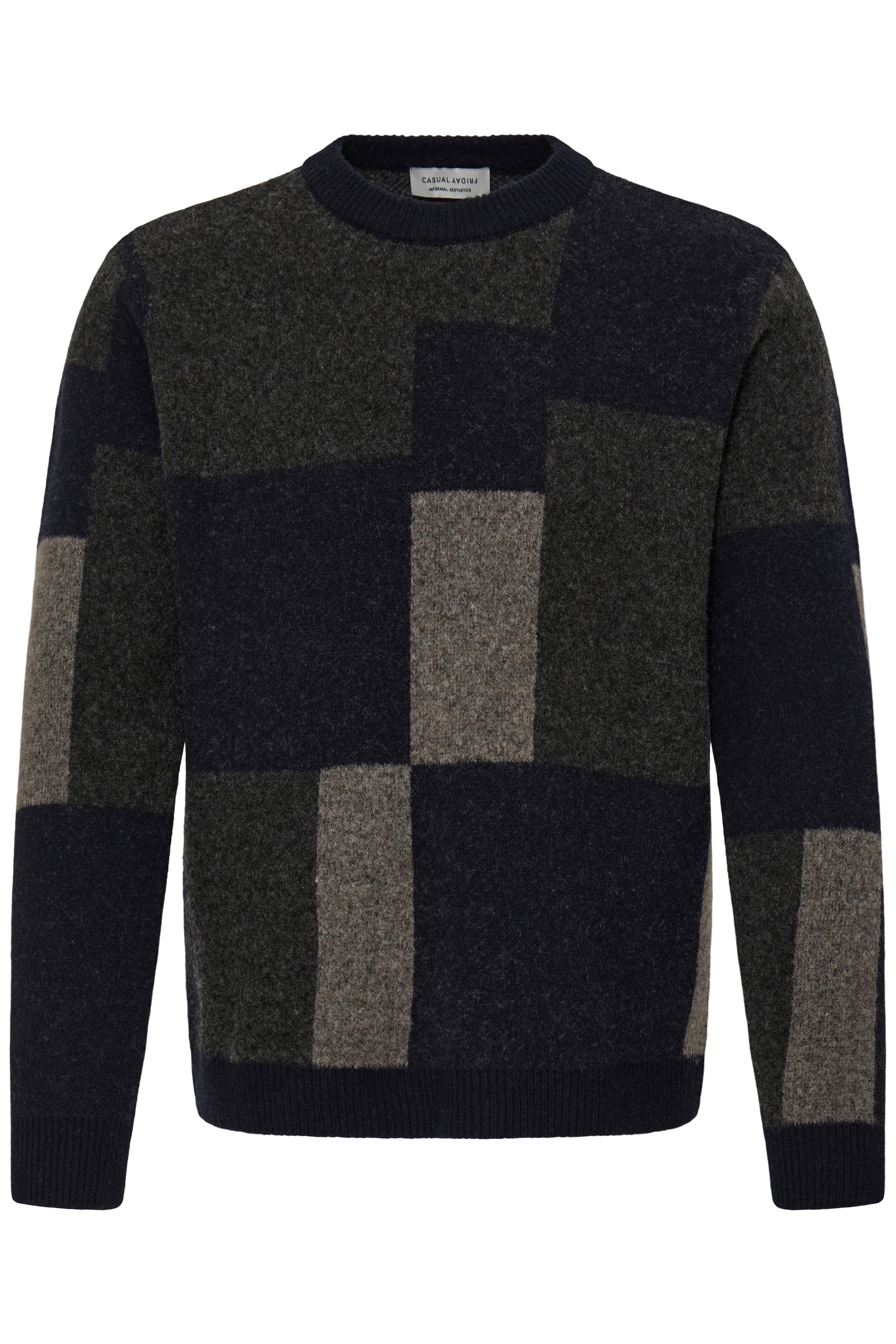 Pulover 'CFWIREN' de la Casual Friday pe albastru: față