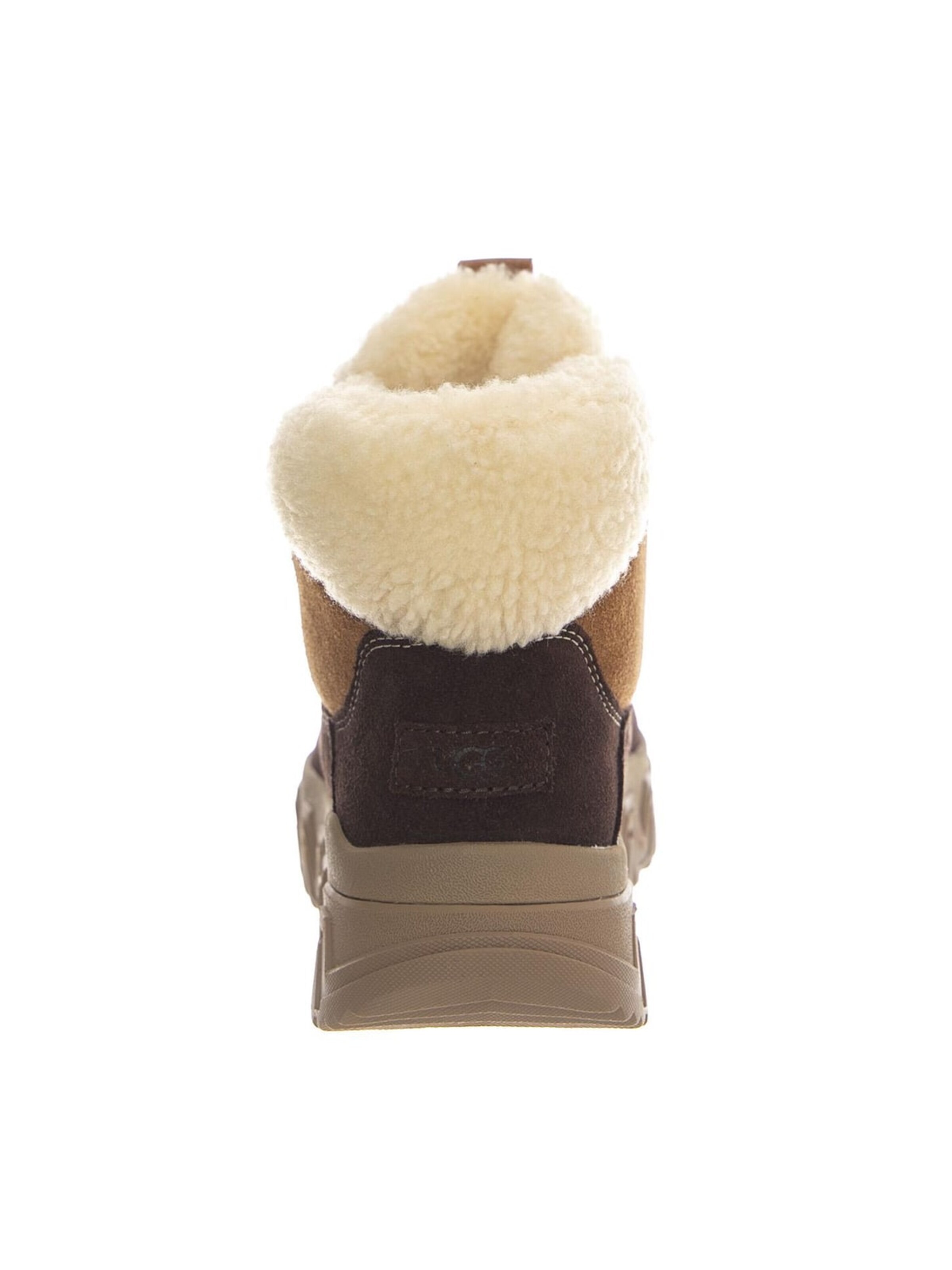 UGG Kozaki 'W Terretrail Cozy Lace Chestnut' w kolorze brązowy