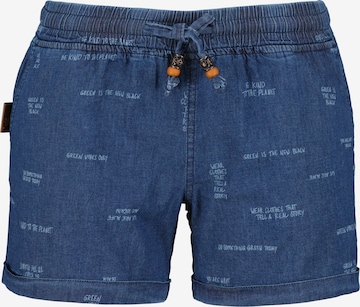 Alife and Kickin Loose fit Trousers 'JaneAK B' in Blue: front