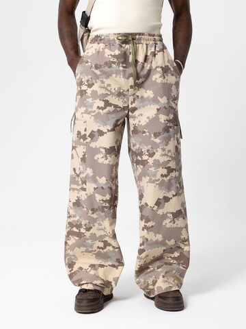 Loosefit Pantaloni 'Freeport' di VAMOS CLO in beige: frontale