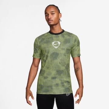 Tricou funcțional 'Academy' de la NIKE pe verde: față