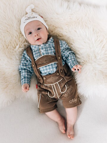 Mogo Romper/bodysuit 'Raucheck' in Blue