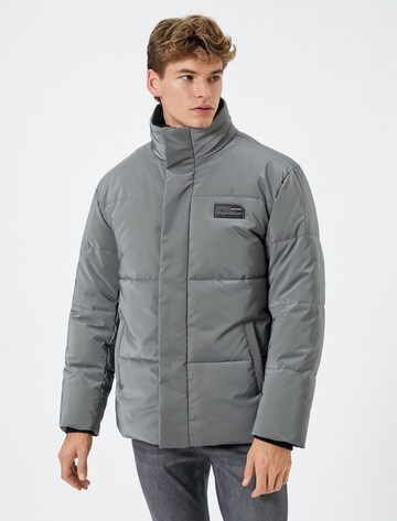 Koton Between-Season Jacket in Grey: front